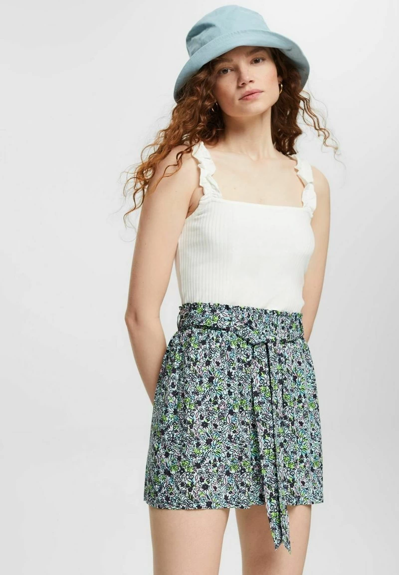 Edc By Esprit PAPERBAG - Shorts - Aqua Green