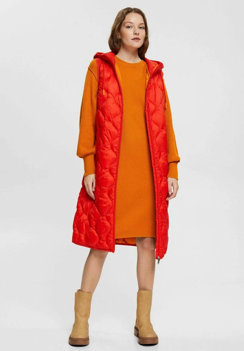 Edc By Esprit STEPPOPTIK - Weste - Orange Red – Bild 2