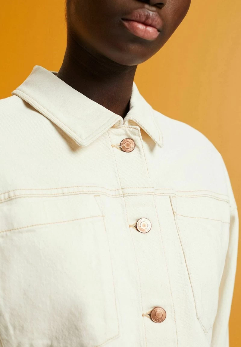 Edc By Esprit INDOOR - Jeansjacke - Light Beige – Bild 4