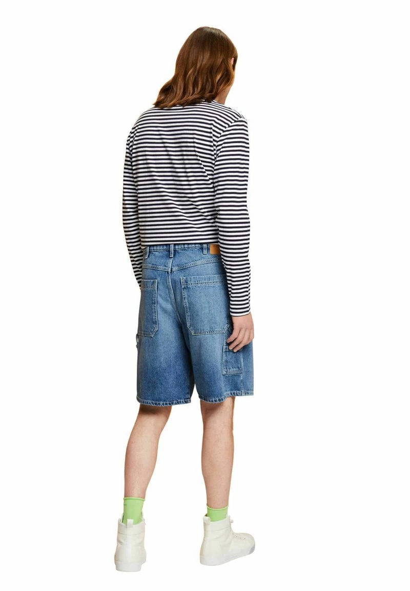 Edc By Esprit LOCKER - Jeans Shorts - Blue Medium Washed New – Bild 2