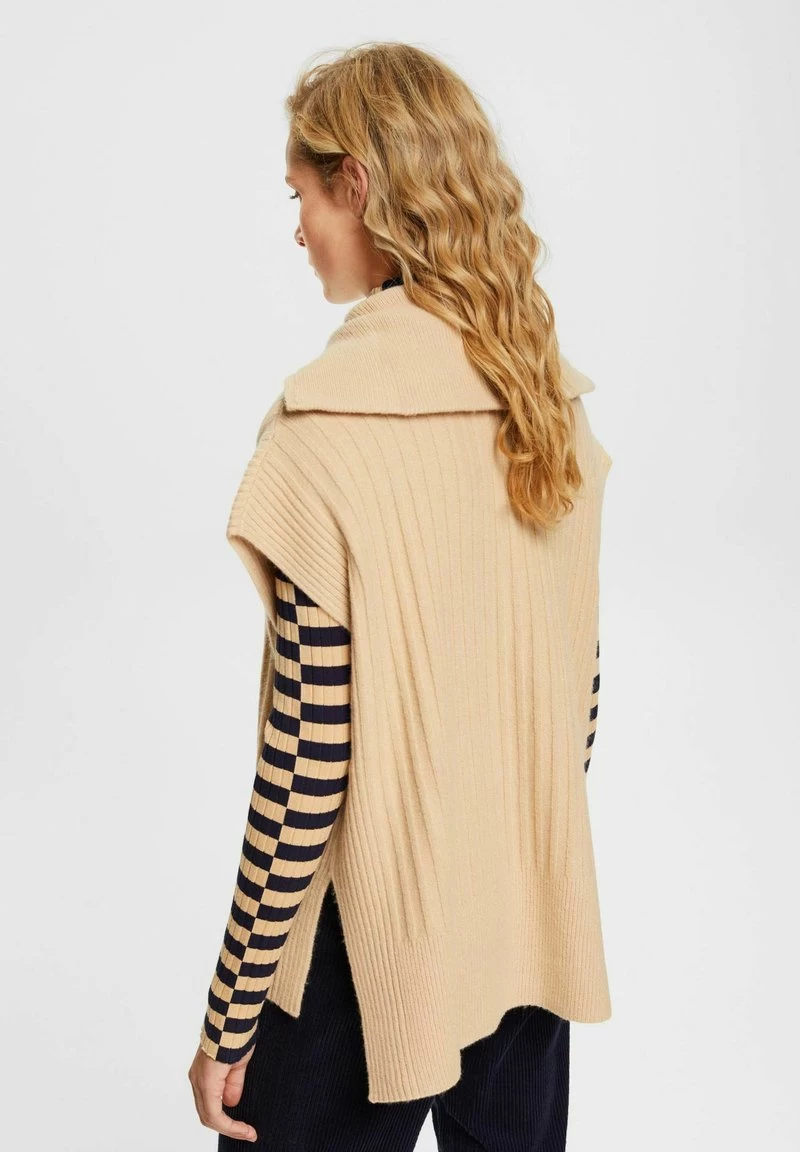 Edc By Esprit T-Shirt Print - Cream Beige – Bild 3