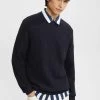 Edc By Esprit Strickpullover - Navy
