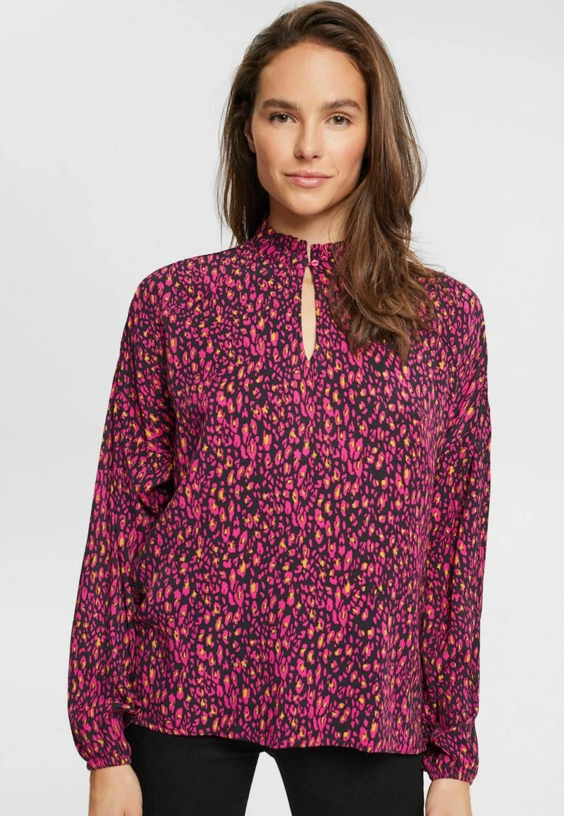 Edc By Esprit Bluse - New Pink Fuchsia