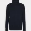 Edc By Esprit FUNNEL - Strickpullover - Navy