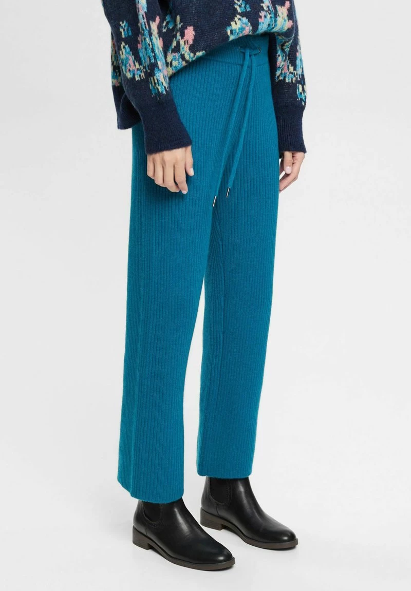 Edc By Esprit Stoffhose - Teal Blue – Bild 4