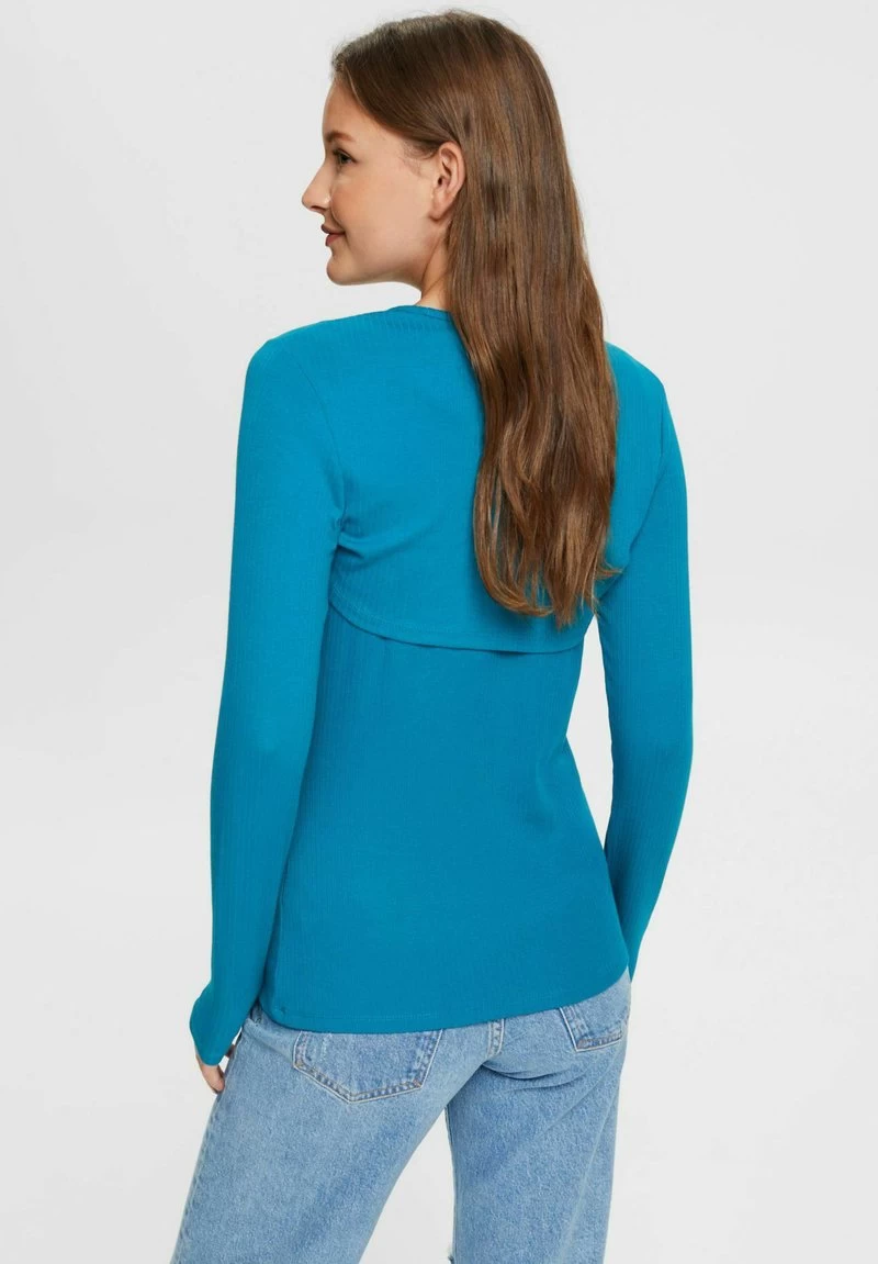 Edc By Esprit LONGSLEEVE - Langarmshirt - Teal Blue – Bild 3