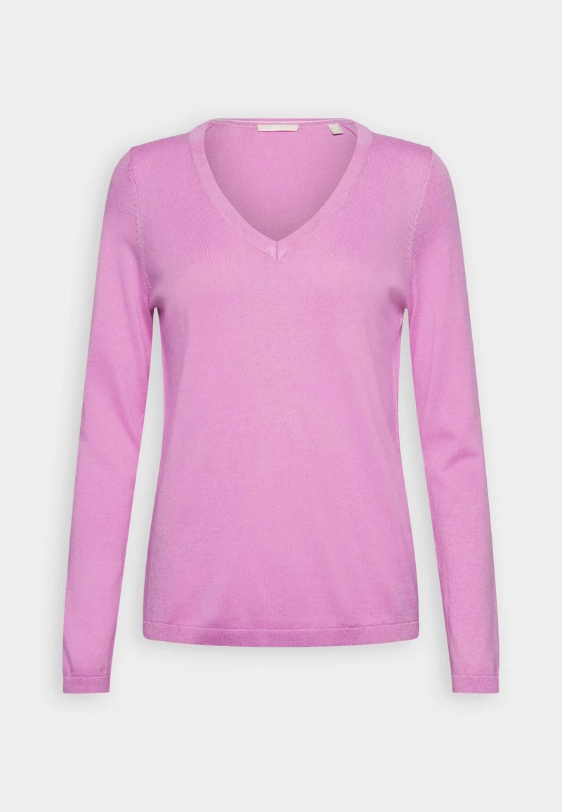 Edc By Esprit V NECK - Strickpullover - Lilac – Bild 4