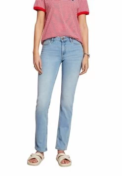 Edc By Esprit STRETCH COOLMAX - Jeans Straight Leg - Blue Medium Washed New