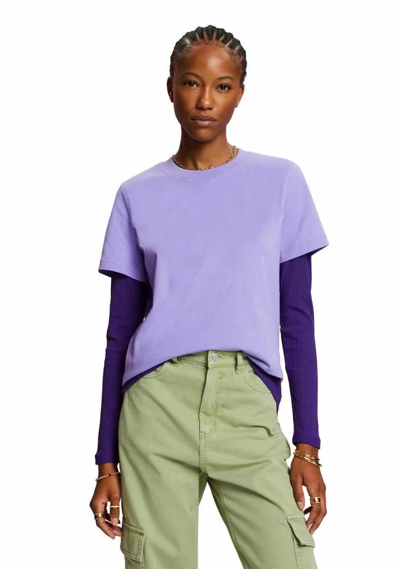 Edc By Esprit T-Shirt Basic - Purple