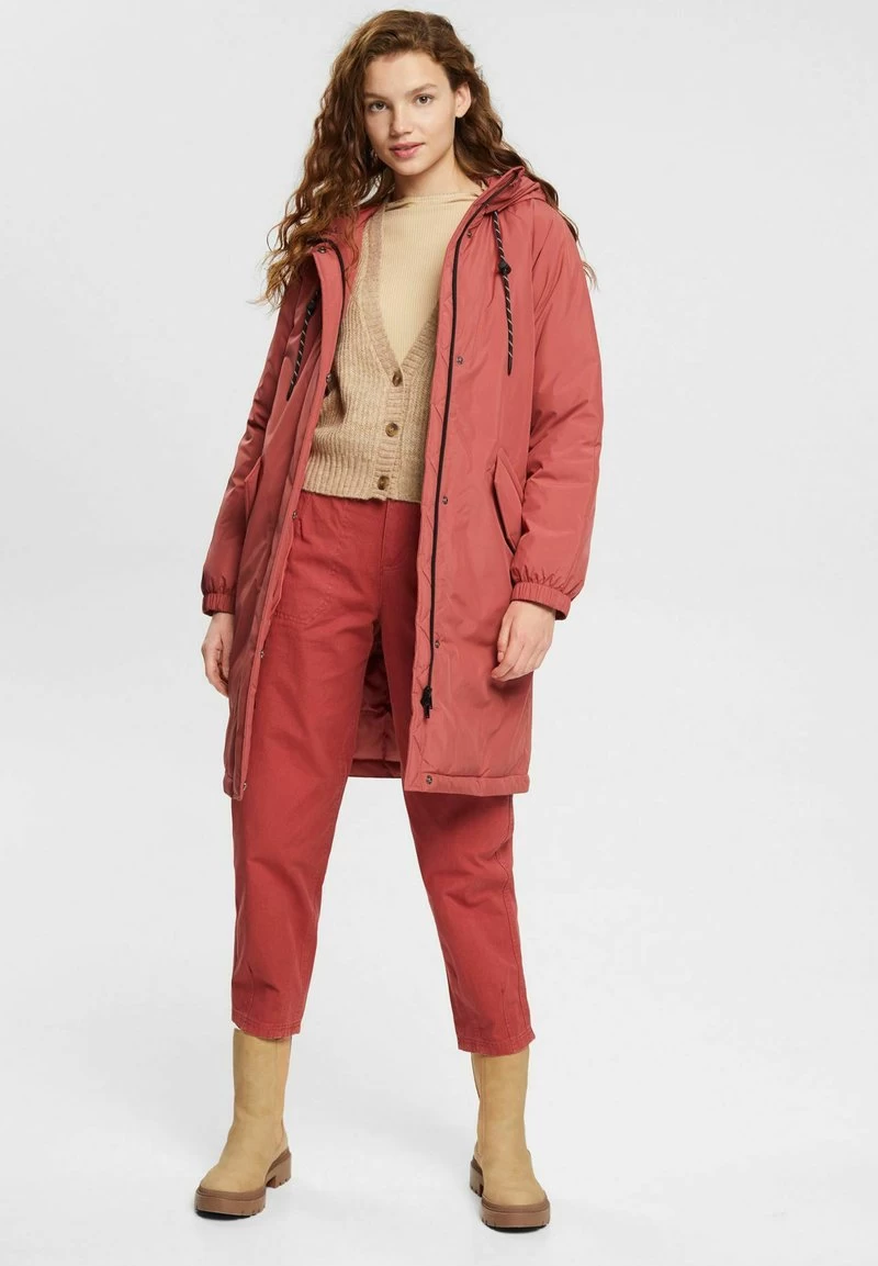 Edc By Esprit Wintermantel - Terracotta – Bild 2
