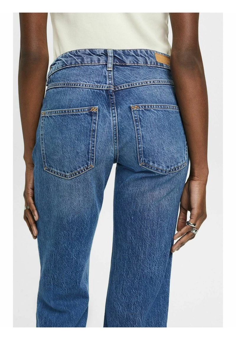 Edc By Esprit RETRO - Flared Jeans - Blue Dark Washed – Bild 4