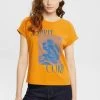 Edc By Esprit T-Shirt Print - Honey Yellow