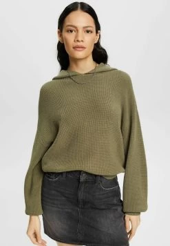 Edc By Esprit SOFT TOUCH - Kapuzenpullover - Light Khaki