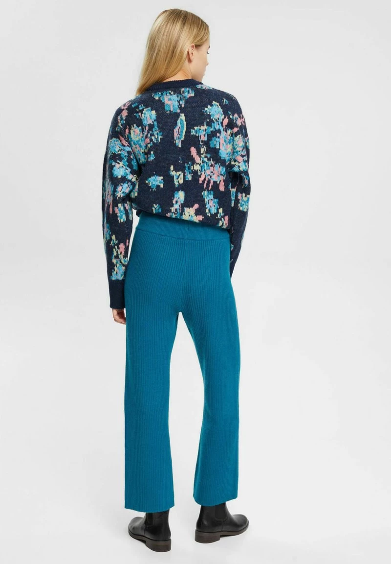 Edc By Esprit Stoffhose - Teal Blue – Bild 3