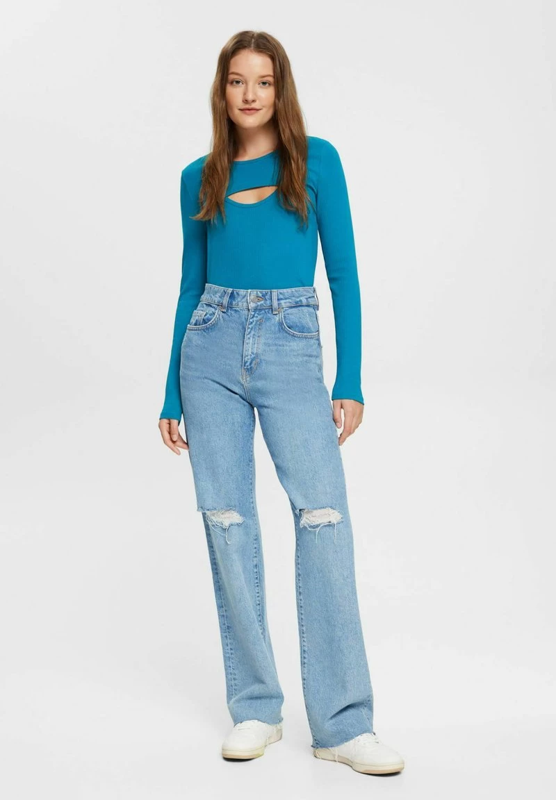 Edc By Esprit LONGSLEEVE - Langarmshirt - Teal Blue – Bild 2