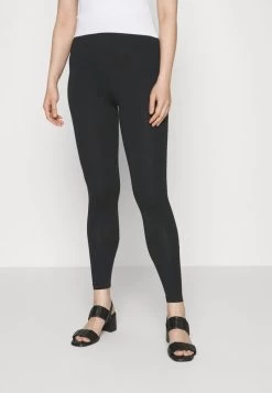 Edc By Esprit HIGH RISE - Leggings - Hosen - Black