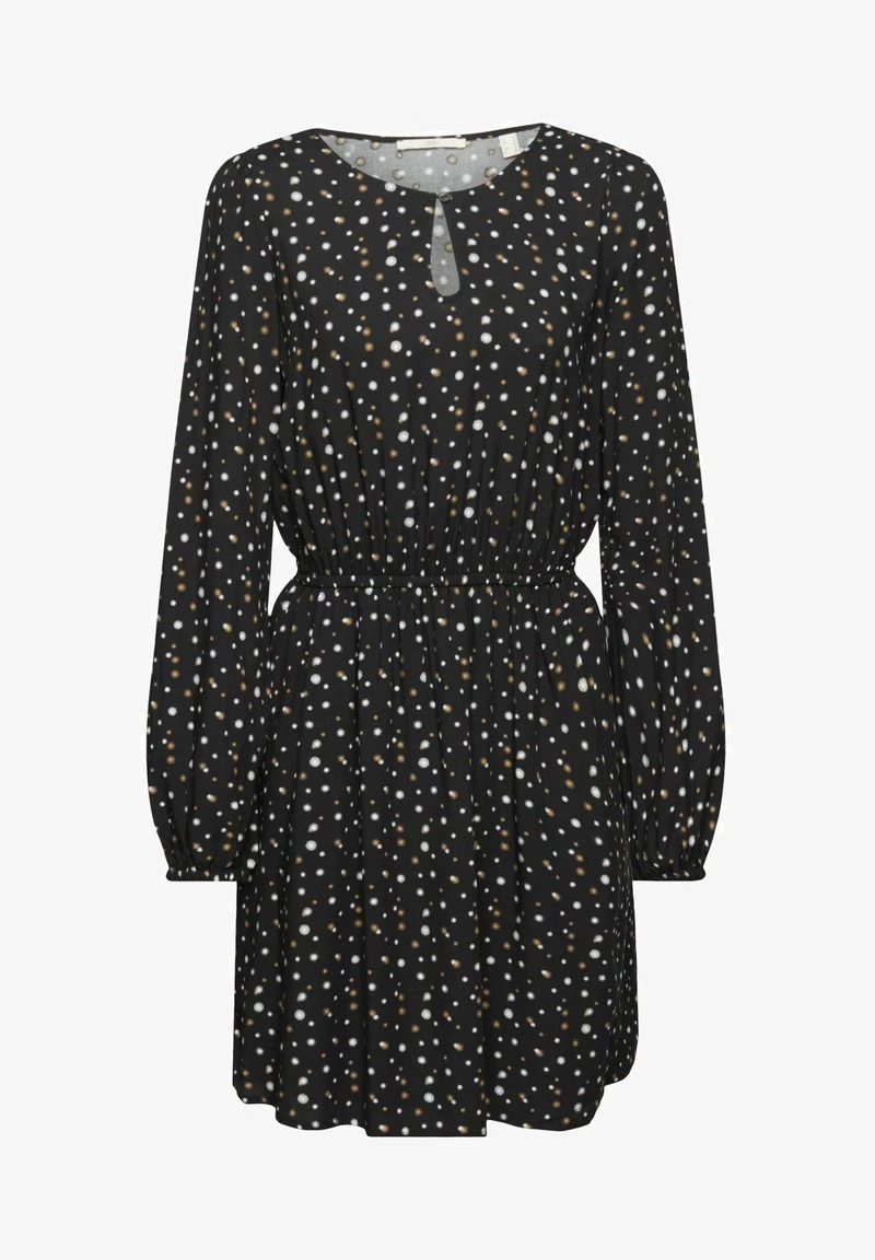 Edc By Esprit MIT ALLOVER-MUSTER - Freizeitkleid - Black – Bild 6