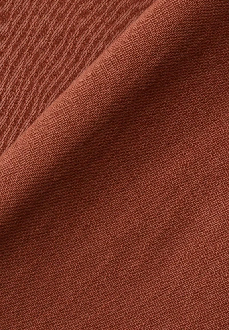 Edc By Esprit CROPPED MIT FRANSENSAUM - Jeans Slim Fit - Rust Brown – Bild 6