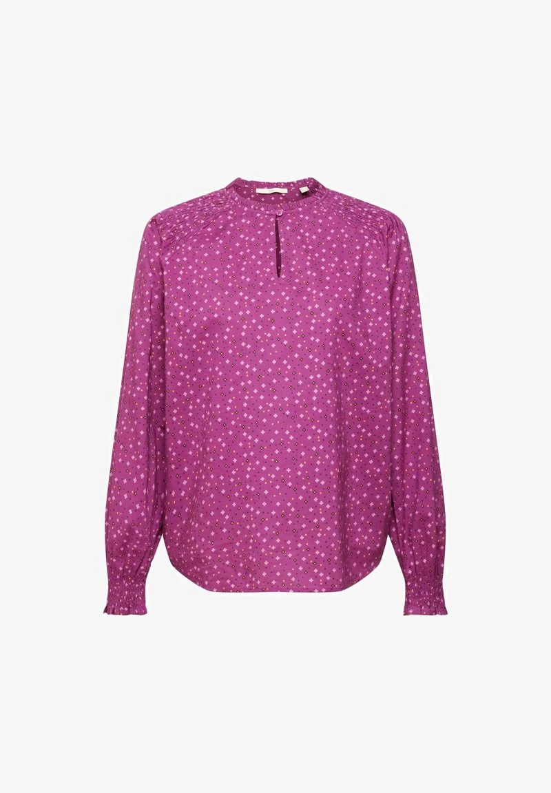 Edc By Esprit MIT MUSTER ORGANISCHE - Bluse - Violet – Bild 6