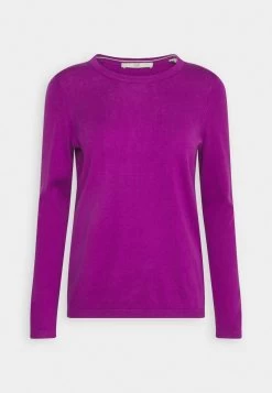 Edc By Esprit C NECK - Strickpullover - Violet