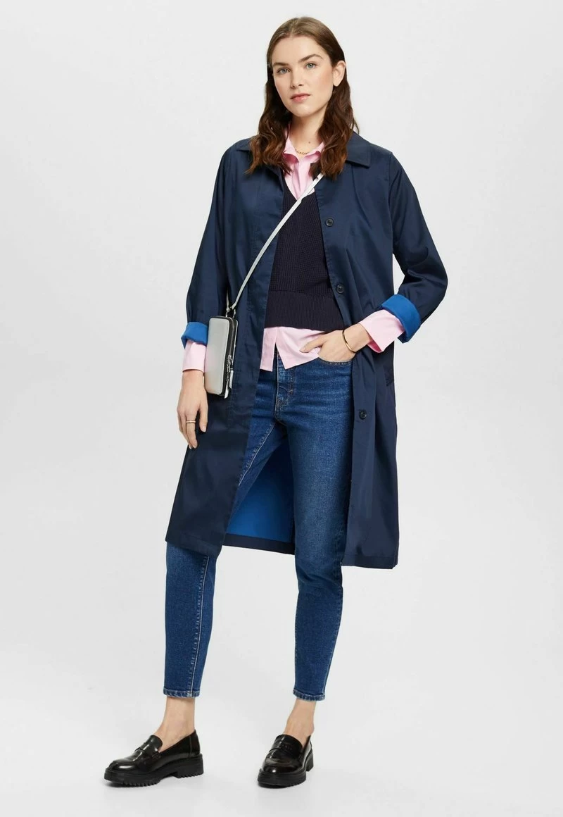 Edc By Esprit TANK MIT V-AUSSCHNITT - Strickpullover - Navy – Bild 5