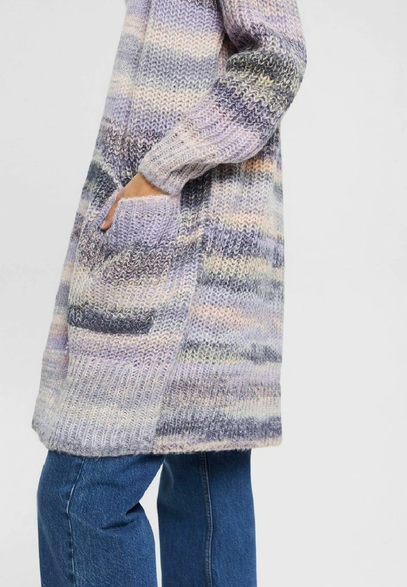 Edc By Esprit Strickjacke - Purple – Bild 4