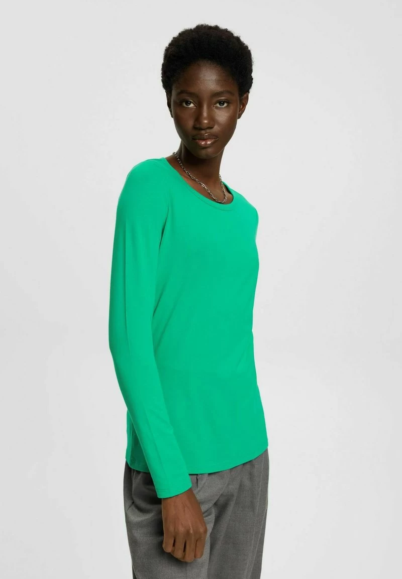 Edc By Esprit Langarmshirt - Light Green – Bild 5